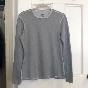 patagonia gray long sleeve